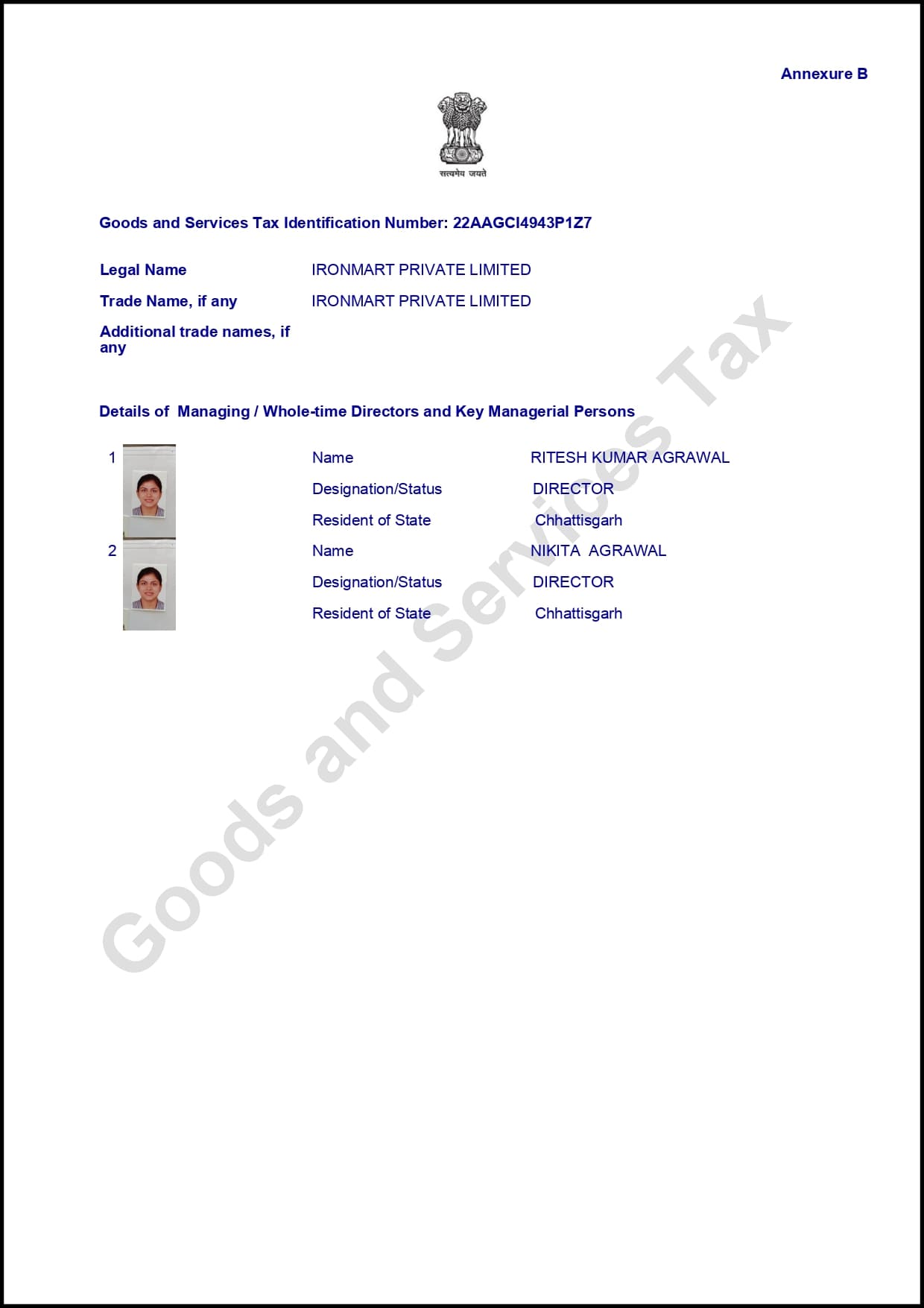 GST Compliance