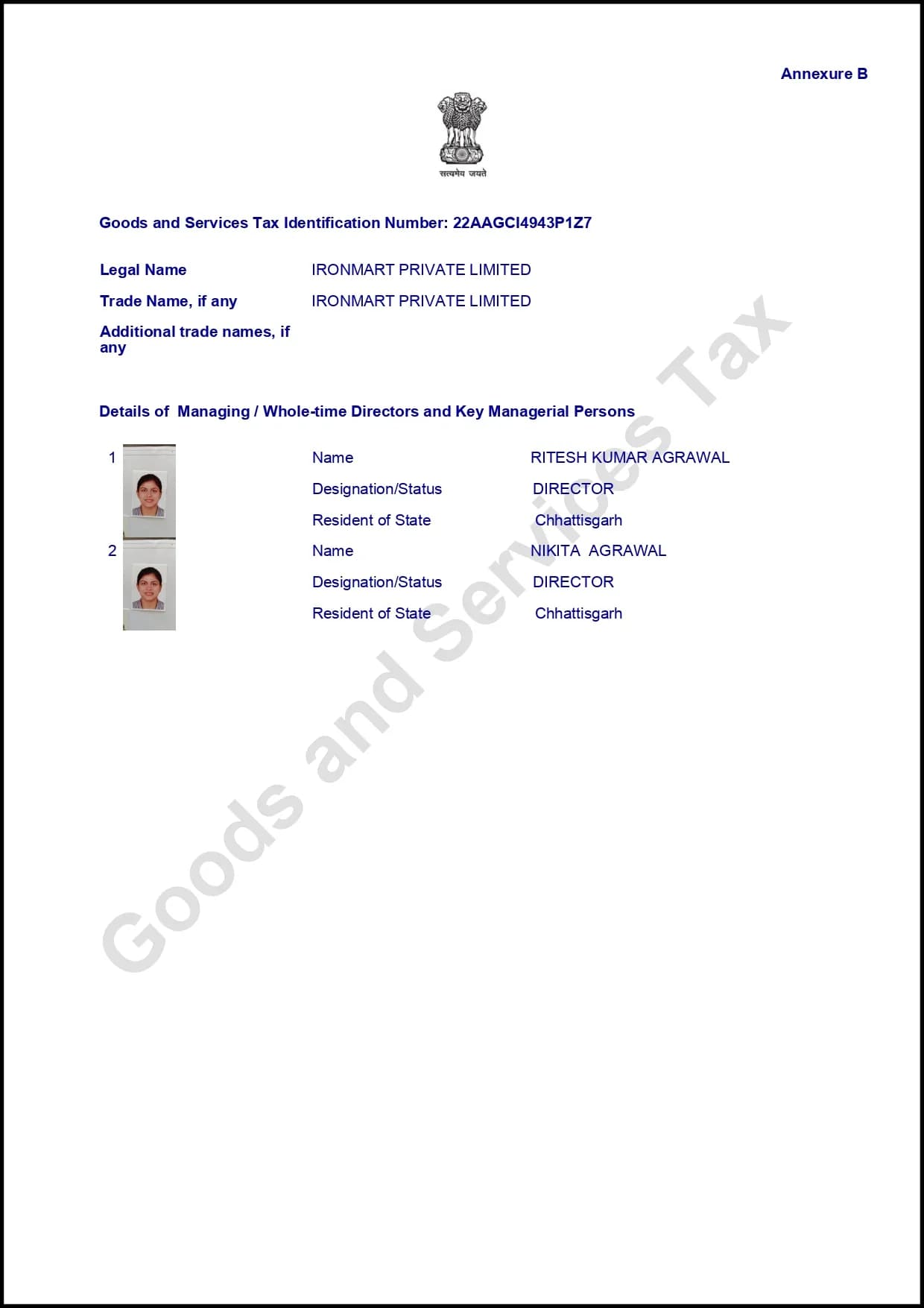GST Compliance