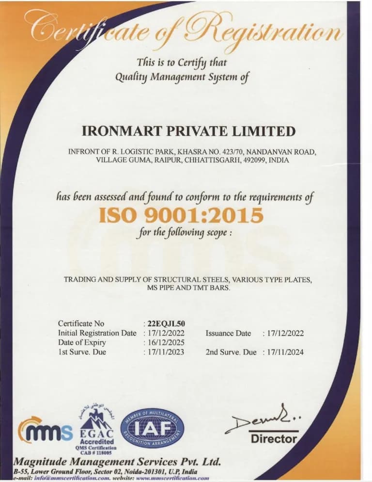 ISO Certified